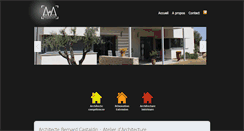 Desktop Screenshot of castaldin-architecte.com