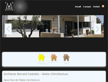 Tablet Screenshot of castaldin-architecte.com